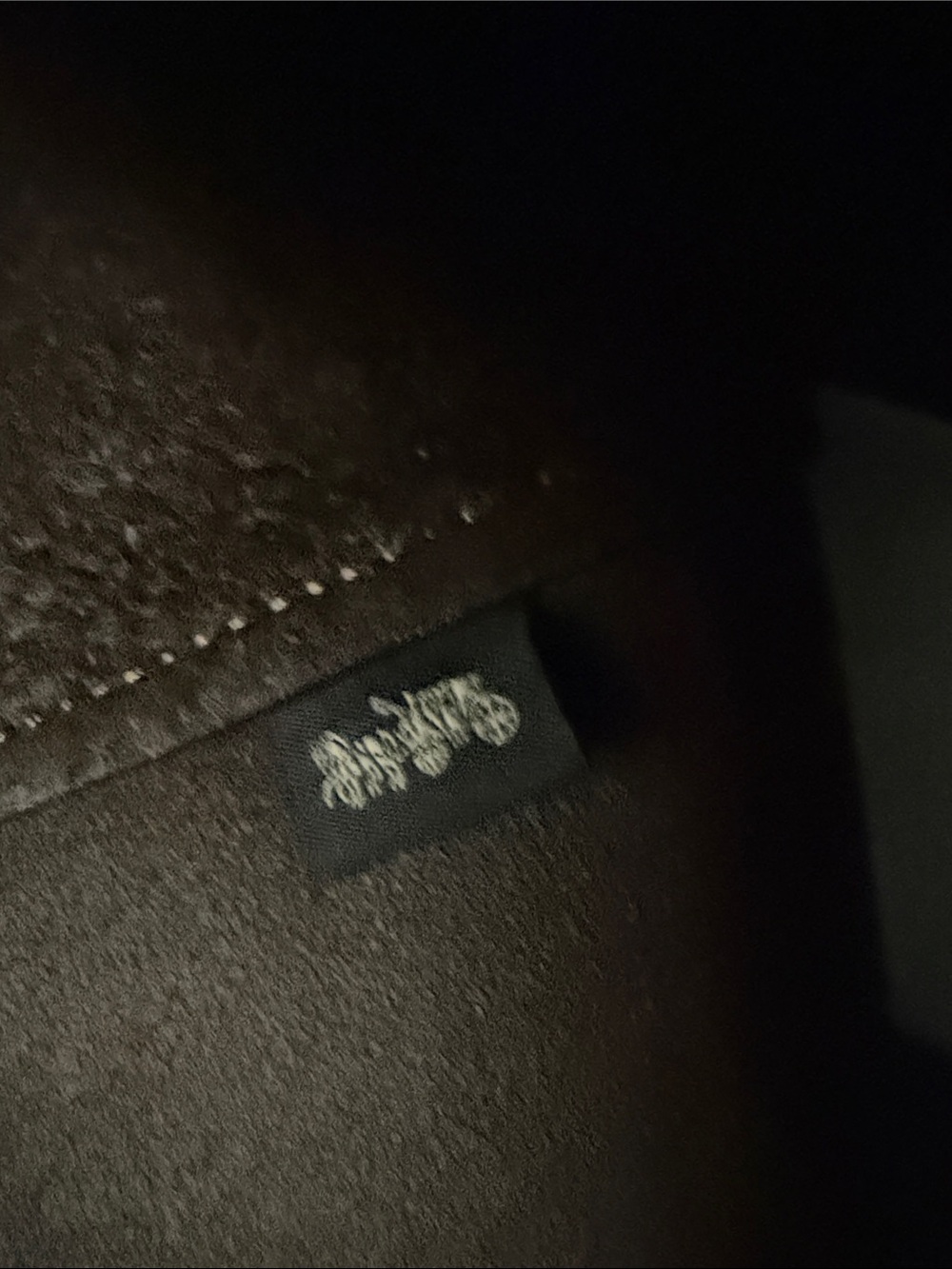 Coach Dark Brown Leather Shoulder Tote - Picture 5 of 9